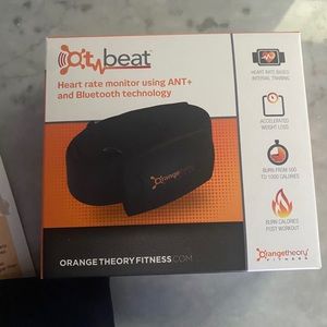 Orange Theory Fitness heart monitor